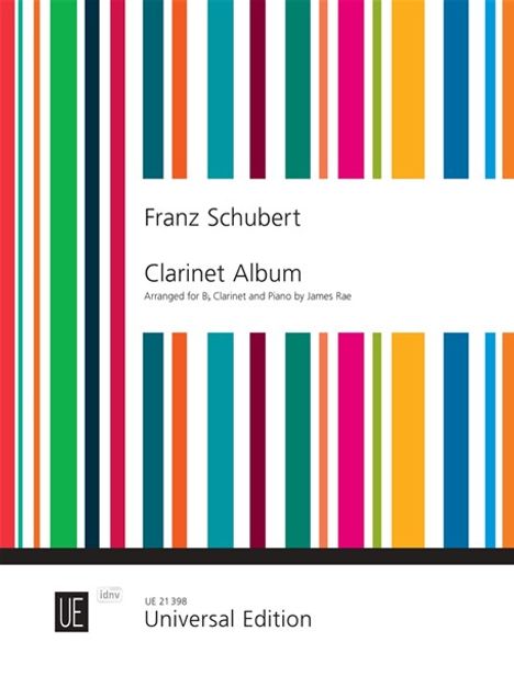 Franz Schubert: Clarinet Album für Klarinette und Klavier, Noten