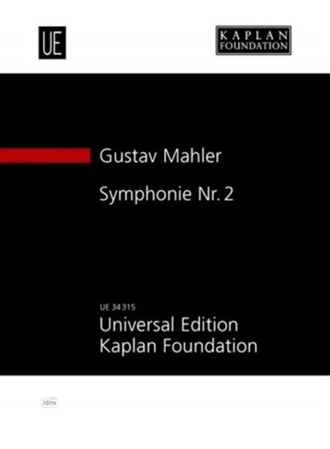 Gustav Mahler: Symphonie Nr. 2, Noten