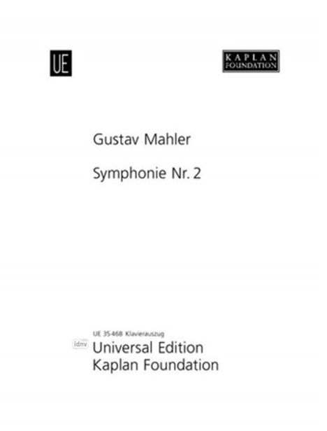 Mahler, G: Symphonie Nr. 2, Buch