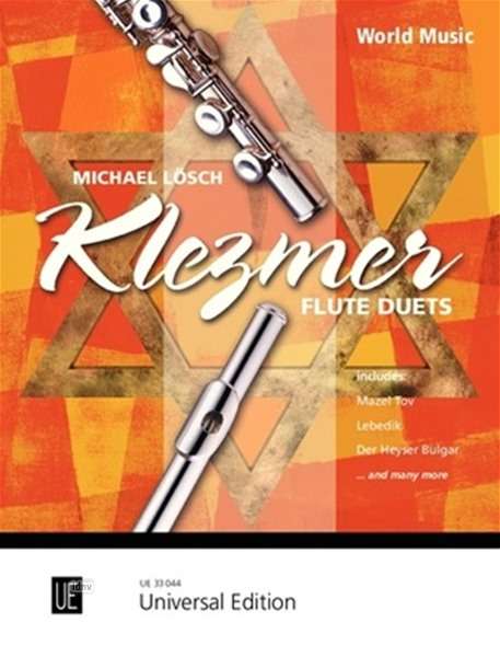 Diverse: Klezmer Flute Duets, Noten