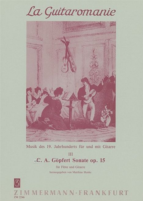 Carl Andreas Göpfert: Sonate op. 15, Noten