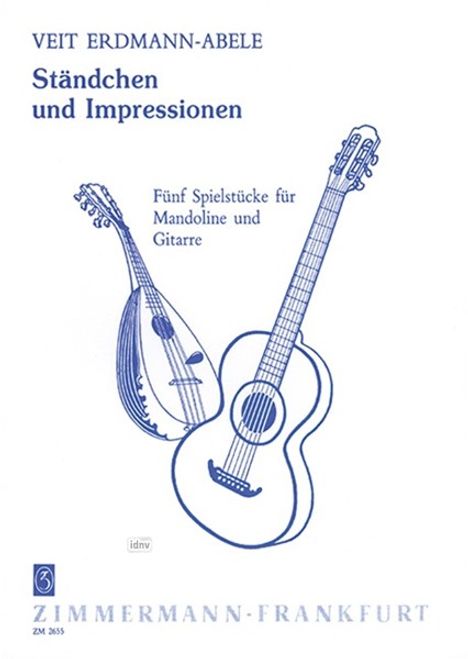 Veit Erdmann-Abele: Ständchen und Impressionen, Noten