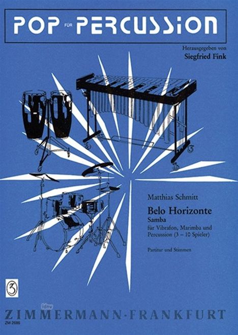 Matthias Schmitt: Belo Horizonte (Samba) für Vib, Noten