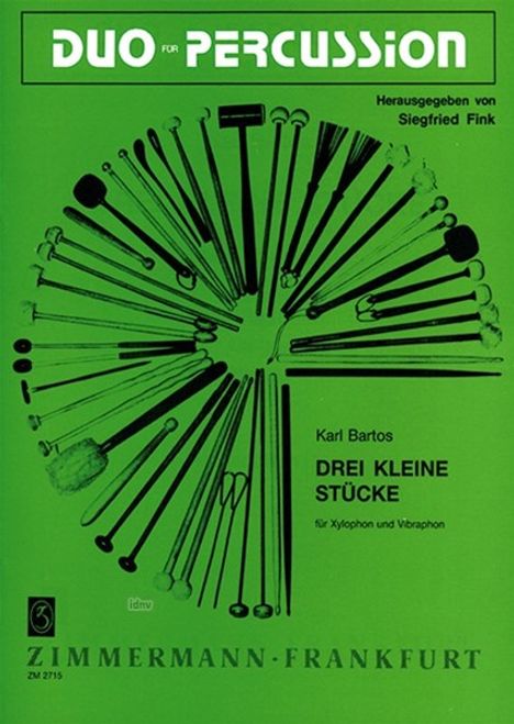 Karl Bartos (Ex-Kraftwerk): Drei kleine Stücke, Noten