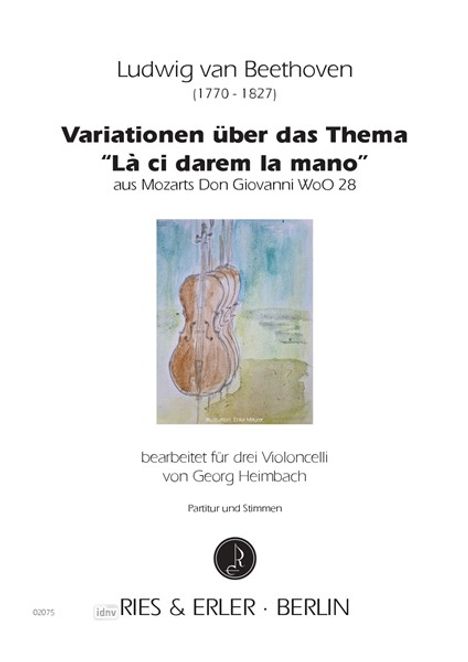 Ludwig van Beethoven: Variationen über das Thema "Là ci darem la mano" aus Mozarts Don Giovanni WoO 28, Noten