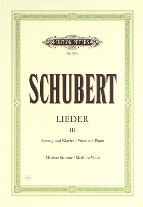 Franz Schubert: 45 Lieder, m, Noten