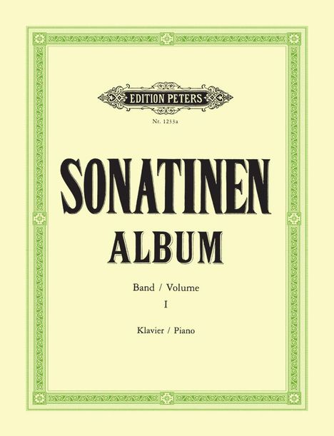 Sonatinen-Album, Band 1, Noten