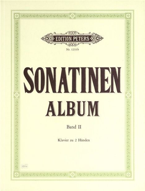 Sonatinen-Album, Band 2, Buch