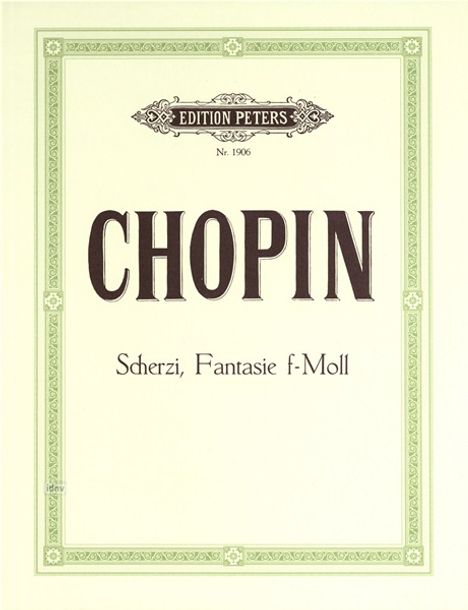 Frederic Chopin: Scherzi · Fantasie f-Moll op. 49, Noten