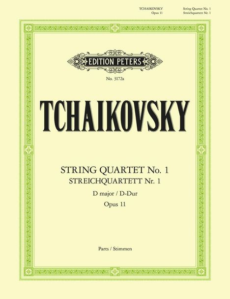 String Quartet No. 1 in D Op. 11, Buch