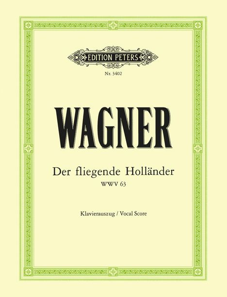 Richard Wagner (geb. 1952): Der fliegende Holländer (Oper in 3 Akten) WWV 63, Buch