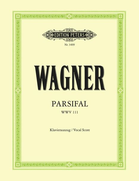 Parsifal Wwv 111 (Vocal Score), Buch