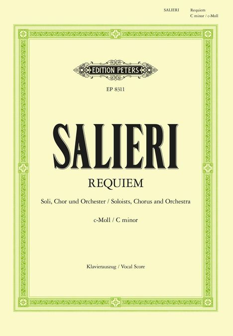 Requiem in C Minor (Latin), Buch