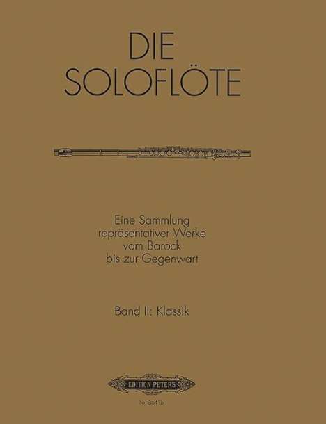 Die Soloflöte, Band 2: Klassik, Buch