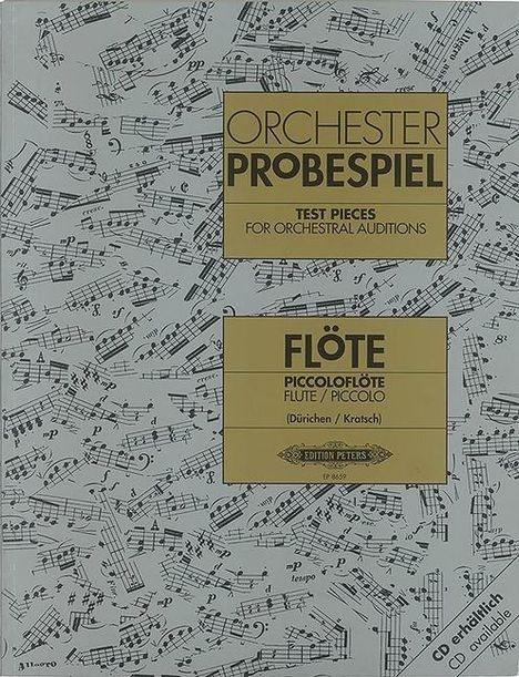 Orchesterprobespiel: Flöte / Piccoloflöte, Buch
