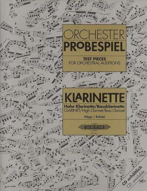 Miscellaneous: Test Pieces for Orchestral Auditions: Clarinet, Buch
