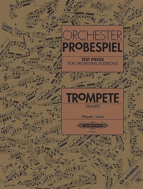 Orchesterprobespiel: Trompete, Buch