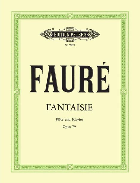 Gabriel Fauré: Fantasie C-Dur op. 79, Buch