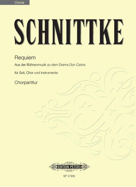 Alfred Schnittke: Schnittke, A: Requiem, Noten