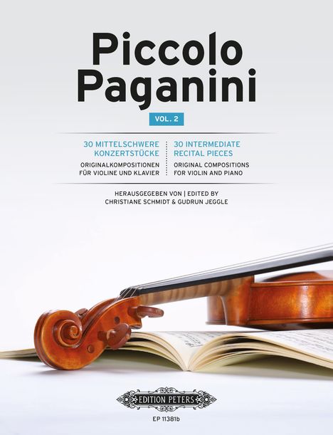 Verschiedene: Piccolo Paganini Vol. 2 -30 Mittelschwere Konzertstücke, Noten