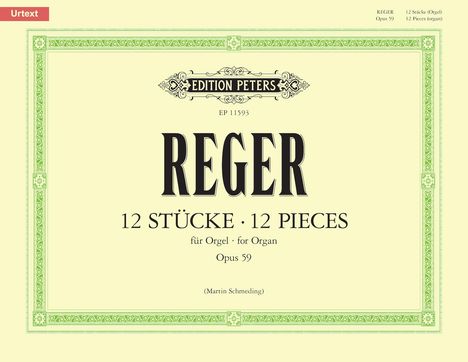 Twelve Pieces Op. 59, Buch