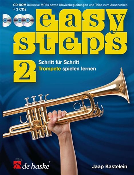 Jaap Kastelein: Easy Steps 2 - Trompete (2013), Noten