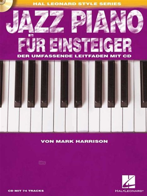 Mark Harrison: Jazz Piano für Einsteiger, Noten