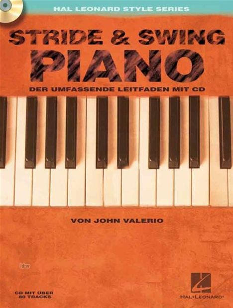 John Valerio: Stride &amp; Swing Piano (2013), Noten