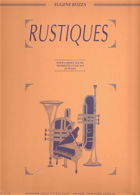 Eugene Bozza: Rustiques, Noten