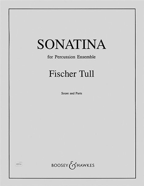 Fisher Tull: Sonatine, Noten