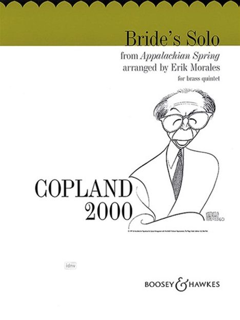 Aaron Copland: Bride's Solo, Noten