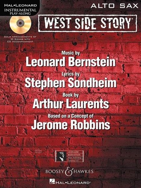 Leonard Bernstein: West Side Story, Alt-Saxophon,, Noten
