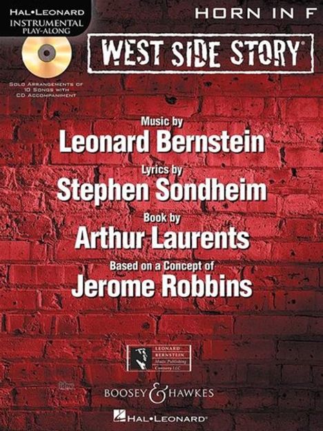 Leonard Bernstein: West Side Story, Horn in F, w., Noten