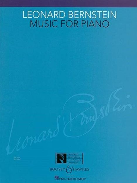 Leonard Bernstein: Music for Piano, Noten