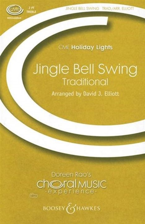 David J. Elliott: Jingle Bell Swing, Noten