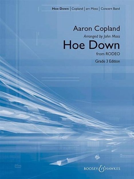 Aaron Copland: Hoe Down, Noten