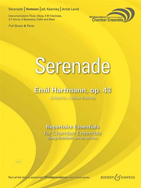 Emil Hartmann: Serenade op. 43, Noten