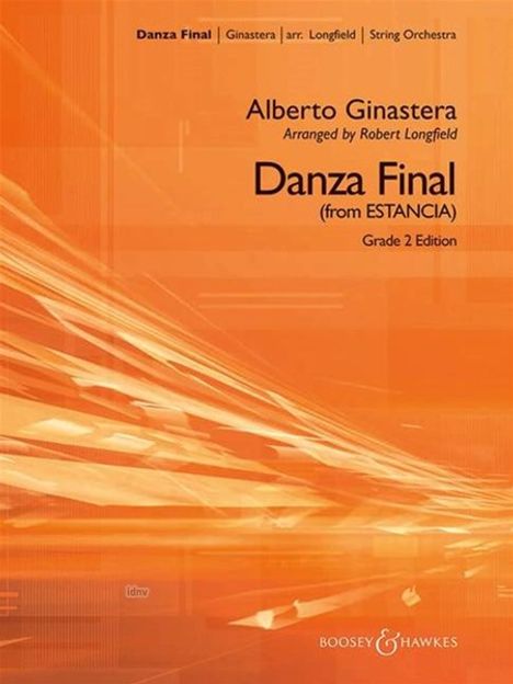 Alberto Ginastera: Danza Final from "Estancia", Noten