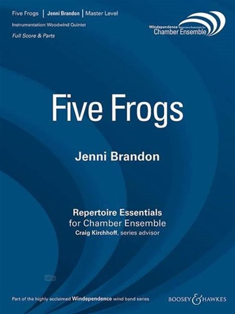 Jenni Brandon: Five Frogs, Noten