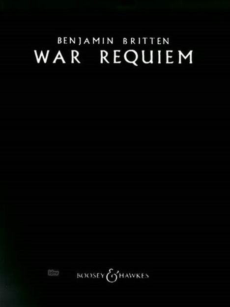 Benjamin Britten: War Requiem, op.66, Klavierauszug, Noten