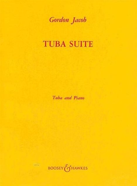 Gordon Jacob: Tuba Suite, Noten