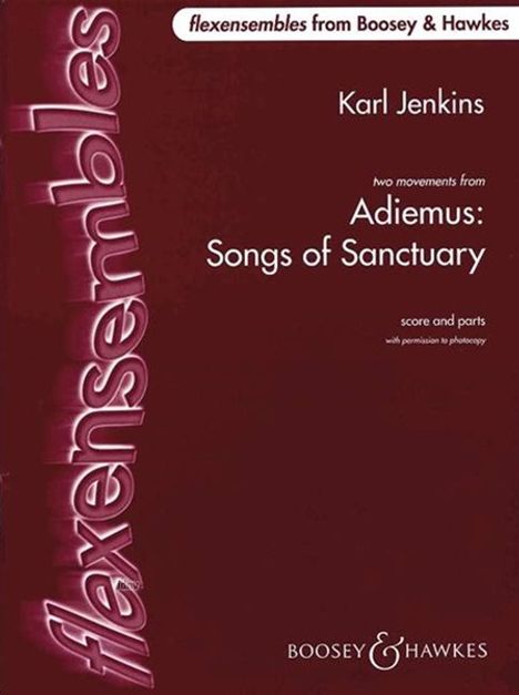 Karl Jenkins: Adiemus: Song of Sanctuary, Noten