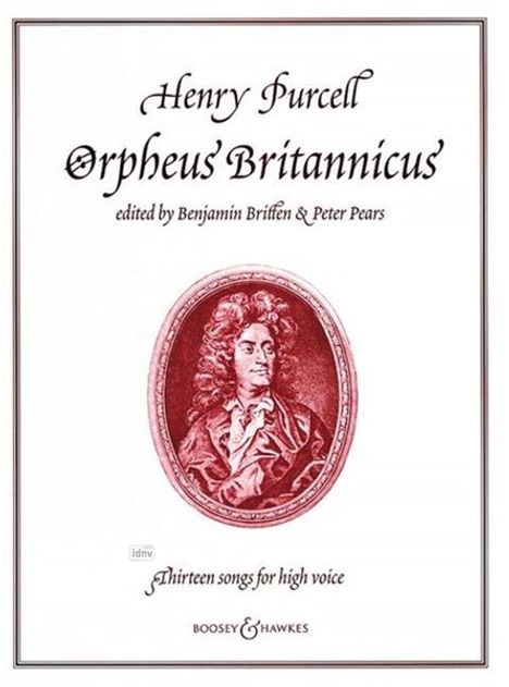 Henry Purcell: Orpheus Britannicus, Noten