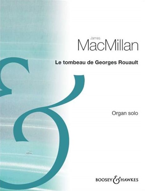 Le Tombeau de Georges Rouault, für Orgel, Noten