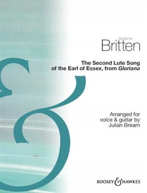 Benjamin Britten: The Second Lute Song of the Ea, Noten