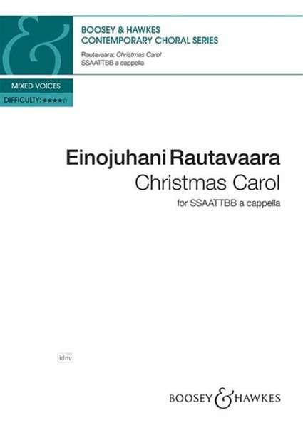 Einojuhani Rautavaara: Christmas Carol (2010), Noten