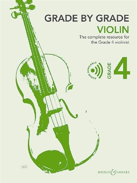 Grade by Grade - Violin Grade 4. Violine und Klavier., Buch