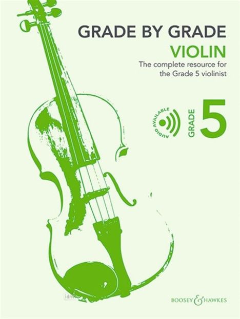 Grade by Grade - Violin Grade 5. Violine und Klavier., Buch