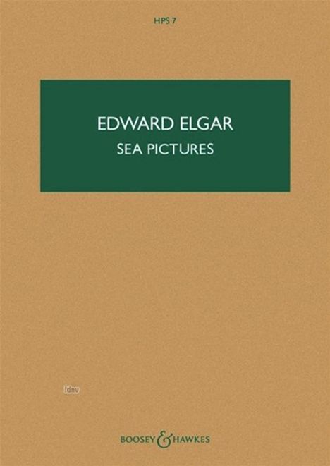 Edward Elgar: Sea Pictures op. 37 (1897 - 1899), Noten