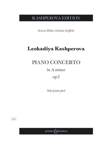 Piano Concerto in A minor, Buch